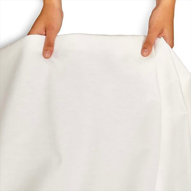 Suncurtain Display Molleton FR 130cm · Hvid / 30 Meter