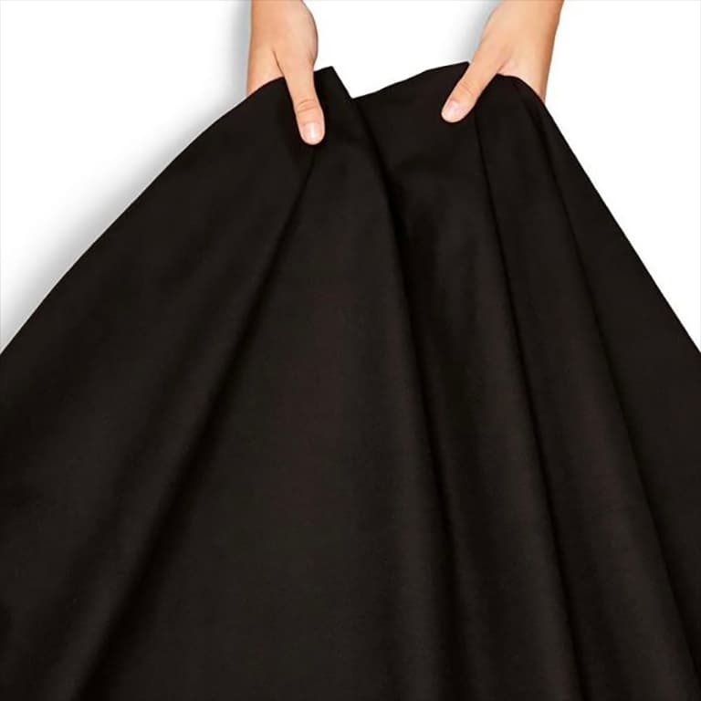 Sunstill - Satin Molleton FR - Black