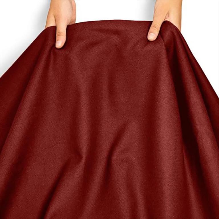 Suncurtain Stage Molleton FR 300cm · Bordeaux / 60 Meter