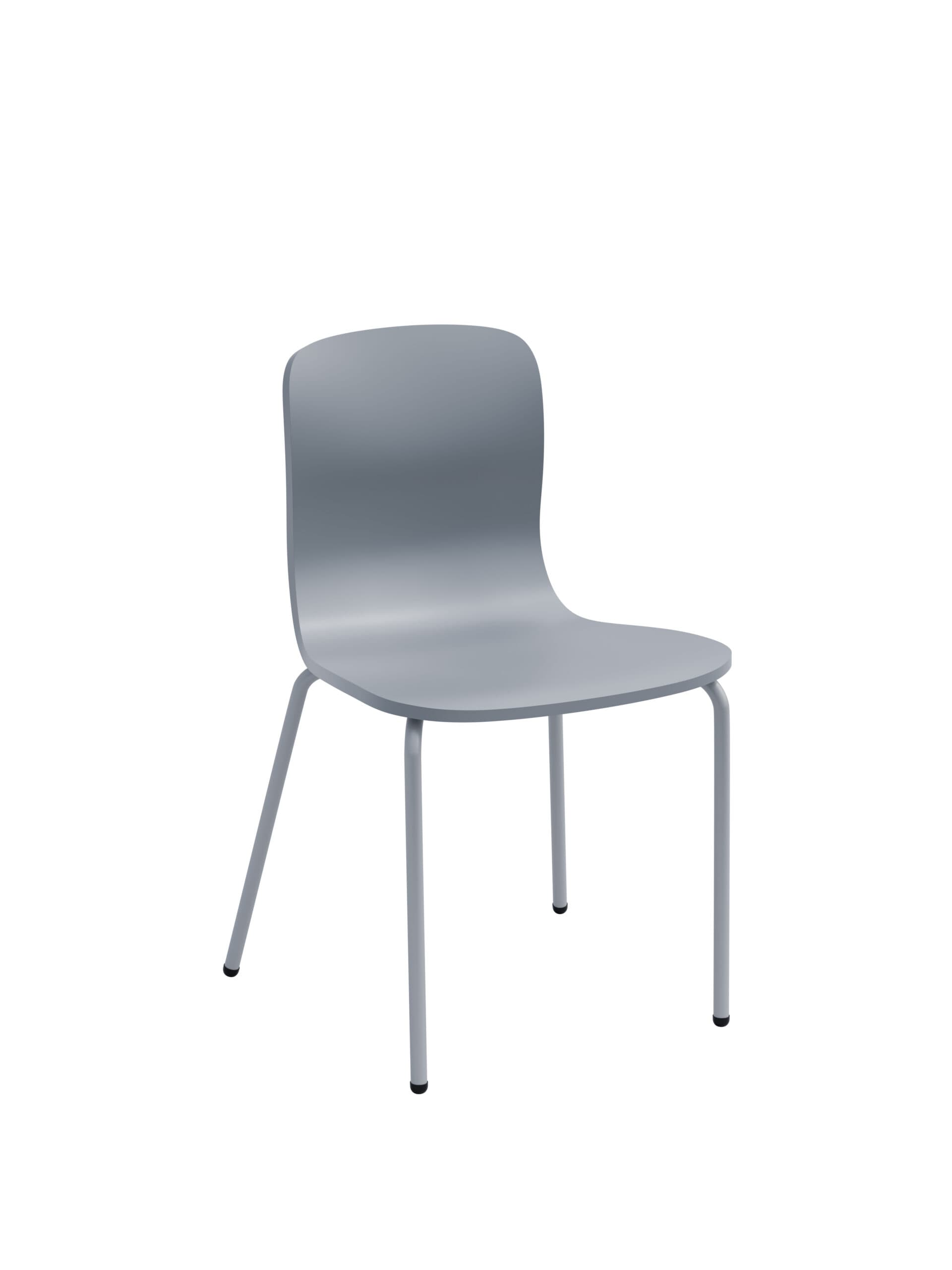 SunSeat Alcudia (konferencestol) · Grå sæde, sølvgrå stel