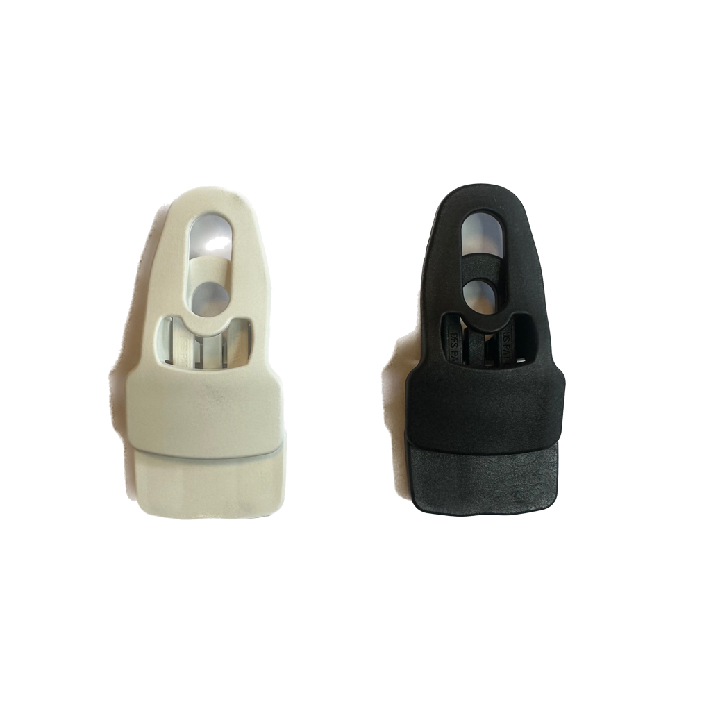 Sunstill - Tekstilclips sort-hvid