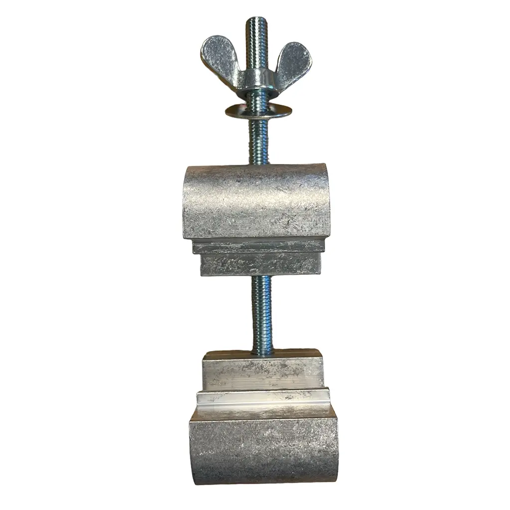 Sunstill - Alu-låseklamme fra top