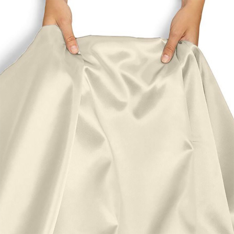 Sunstill - Drapery Satin Silk - WP - Creme