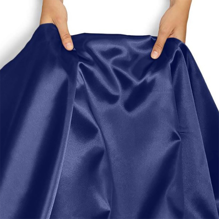 Sunstill - Drapery Satin Silk - WP - Euro Blue