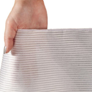 Sunstill - Akustikgardine Kiesel - Pure White